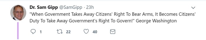 gipp false quote of washington